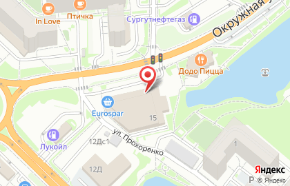 Аптека Ригла на Окружной улице в Зеленоградске на карте