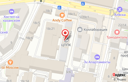 Центральная ППК в Красносельском районе на карте