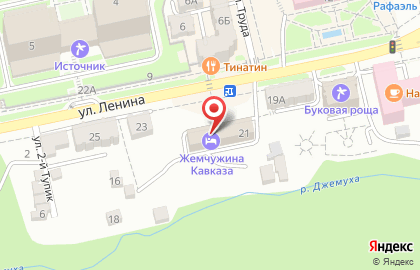 Гостиничный комплекс Жемчужина Кавказа на карте