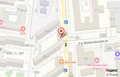 Пекарня Жар Свежар в Астрахани на карте