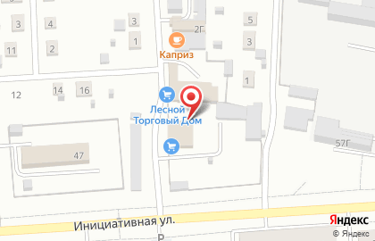 База строительных и отделочных материалов, ИП Сергеева А.А. на карте