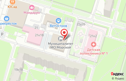 Общественная организация Общество ветеранов блокадного Ленинграда на улице Кораблестроителей на карте