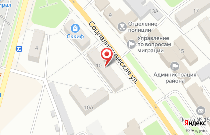 Многопрофильная фирма ТМК на Социалистической улице на карте