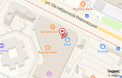 Ювелирный магазин 585*Золотой на улице Октябрьской Революции в Коломне на карте