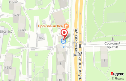ООО Интерторг на Бакинской улице на карте