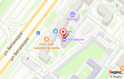 Хостел Матрёшки на карте