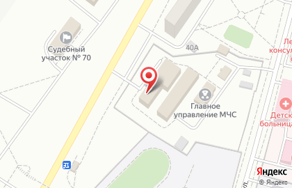 Главное Управление МЧС России по Хабаровскому краю в Хабаровске на карте