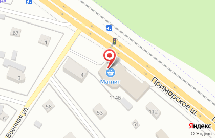 Автосалон Garage на Приморском шоссе на карте