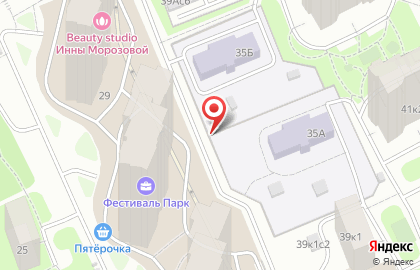 ООО "Живой Воздух" на Фестивальной улице на карте