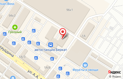 Торговый дом Баракат в Грозном на карте