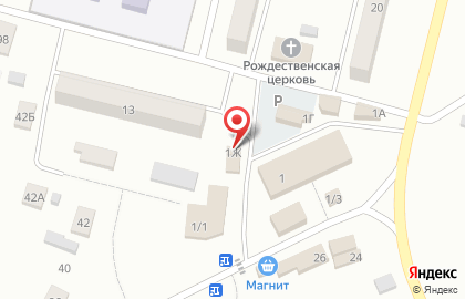Продуктовый магазин в Новосибирске на карте