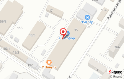 Магазин корейских салатов на Ярославской улице на карте