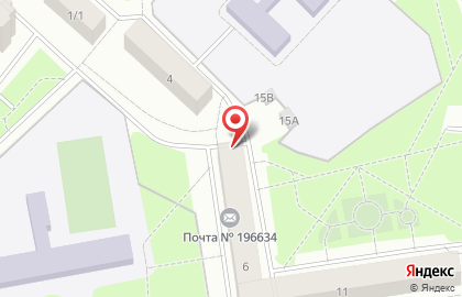 Почта России в Санкт-Петербурге на карте
