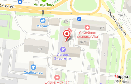 Супермаркет Владимирский на карте