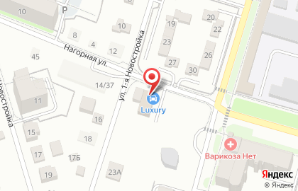 Автосалон Автобан на Нагорной улице на карте