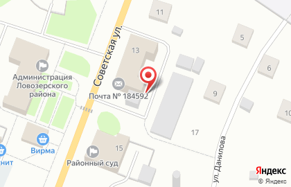 Министерство природных ресурсов и экологии Мурманской области в Мурманске на карте