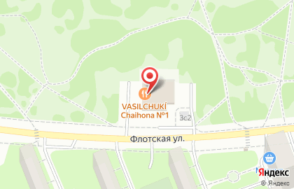 Коворкинг-центр в ресторанах Foodworking в Левобережном районе на карте