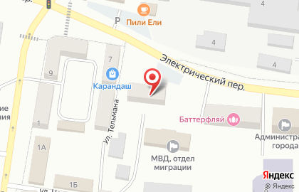 Микрокредитная компания Касса Взаимопомощи, микрокредитная компания в Электрическом переулке на карте