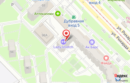 Клуб друзей для детей Сокровище на улице Рихарда Зорге, 100 к 1 на карте