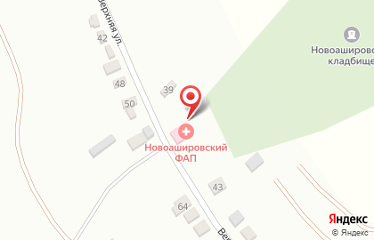 Больница Матвеевская районная больница на Верхней улице на карте