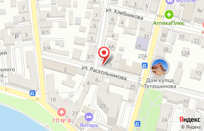 Ювелирная мастерская в Астрахани на карте