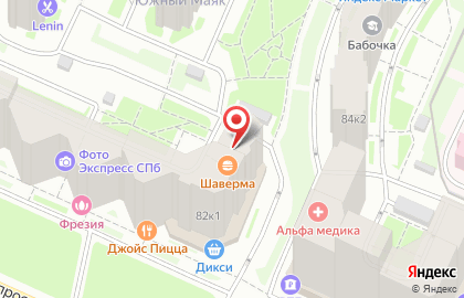 Студия красоты Detali на Ленинском проспекте на карте