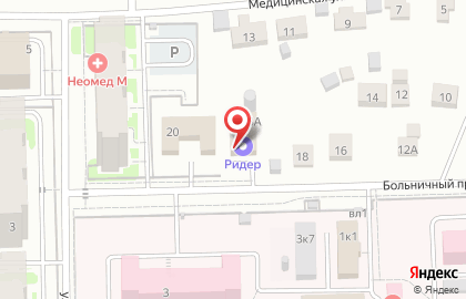 СК Ридер на карте