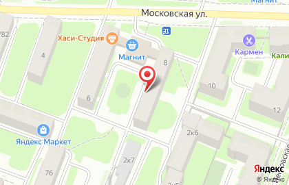Виктория на Большой Московской улице на карте