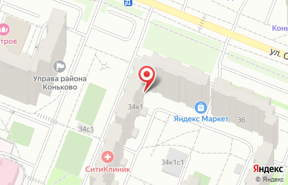 Вита на улице Островитянова на карте