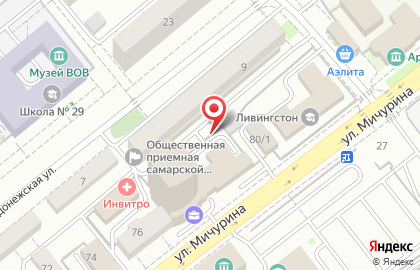 ГК северСити на улице Мичурина на карте