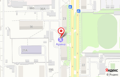 Салон-парикмахерская Арина на улице 40 лет Октября на карте