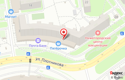 Банкомат Лето Банк в Автозаводском районе на карте
