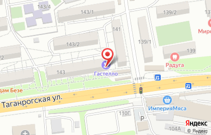 Магазин Антошка на Таганрогской улице на карте