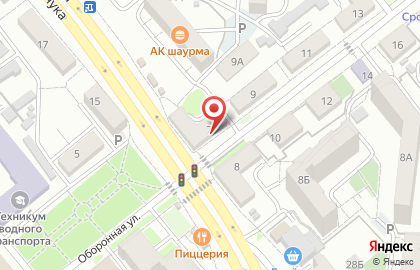 Магазин автозапчастей Автосток в Индустриальном районе на карте