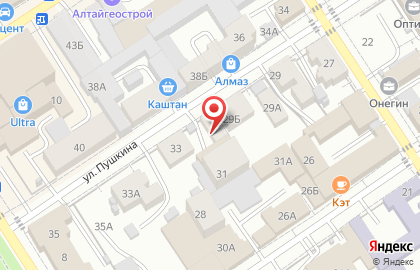 Школа танцев Альтернатива на карте
