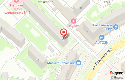 Салон-парикмахерская МиЛеди в Автозаводском районе на карте