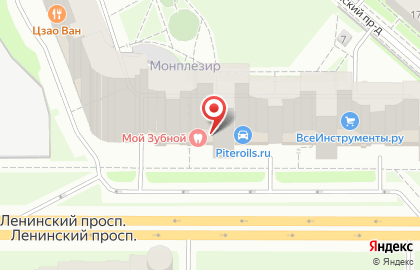 Стоматологическая клиника Мой стоматолог на проспекте Ветеранов на карте
