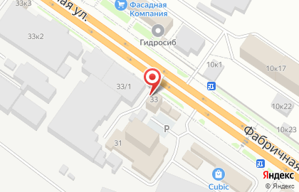 Компания алюзи Мастер на Фабричной улице на карте