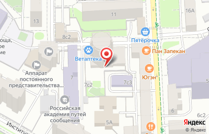 Детский клуб Яблочки на Достоевской на карте