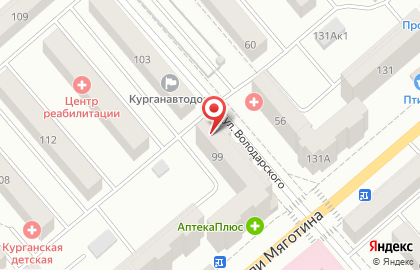 Фирменная торговая сеть Агрофирма Боровская на улице Володарского на карте