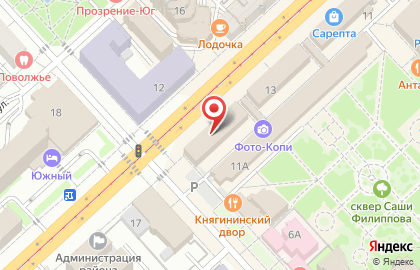 Казачий центр государственной службы на карте