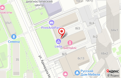 ИнтерСити Логистикс, ООО на улице Адмирала Макарова на карте