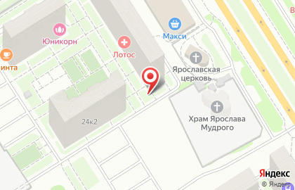 Студия иностранных языков Bee smart на улице Колмогорова на карте