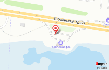 Технический центр Газпромнефть в Тюмени на карте