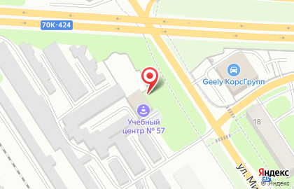 Профессиональное училище №10 на улице Мира на карте