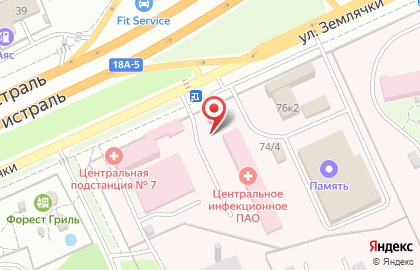 Волгоградское областное бюро судебно-медицинской экспертизы в Волгограде на карте