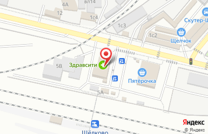 Продуктовый магазин на Советской, 5в/1 на карте