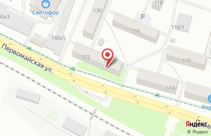 Тополёк на Первомайской улице на карте