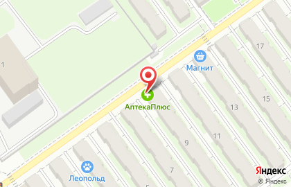Аптека Рябина на бульваре Ивана Финютина на карте