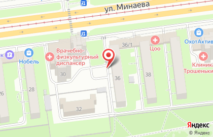 Банкомат Банк ВТБ 24 в Ленинском районе на карте